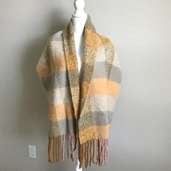 Madewell Large Cozy Scarf Wrap New With Tag - Picture 4 of 6